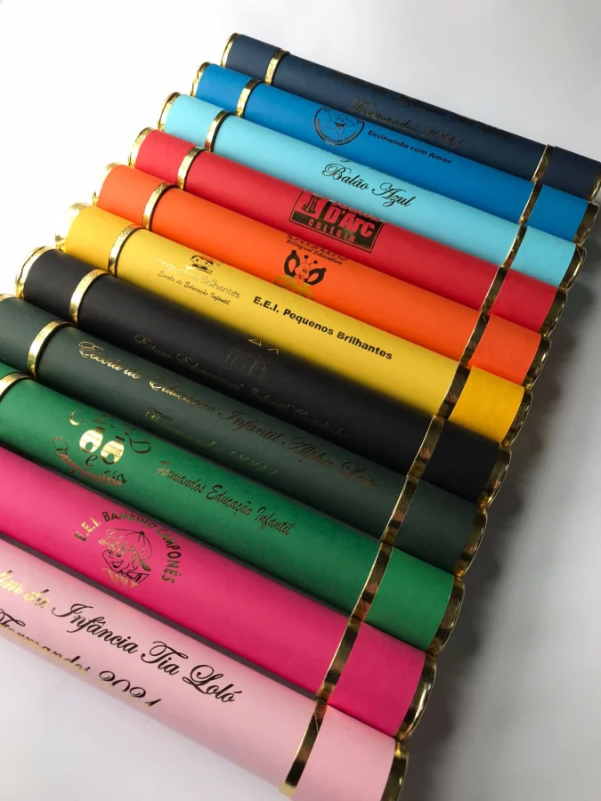 Canudo Pré-Escolar Personalizado